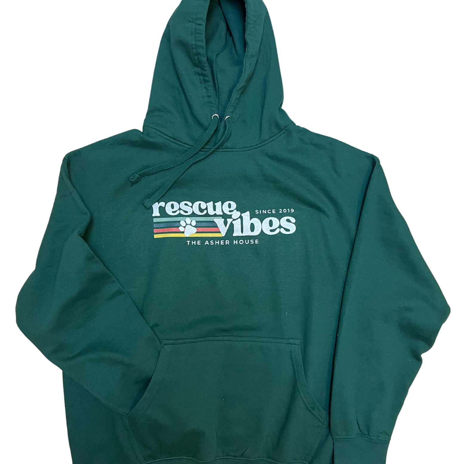 New! 'Rescue Vibes' Graphic Hoodie- Up to 5XL