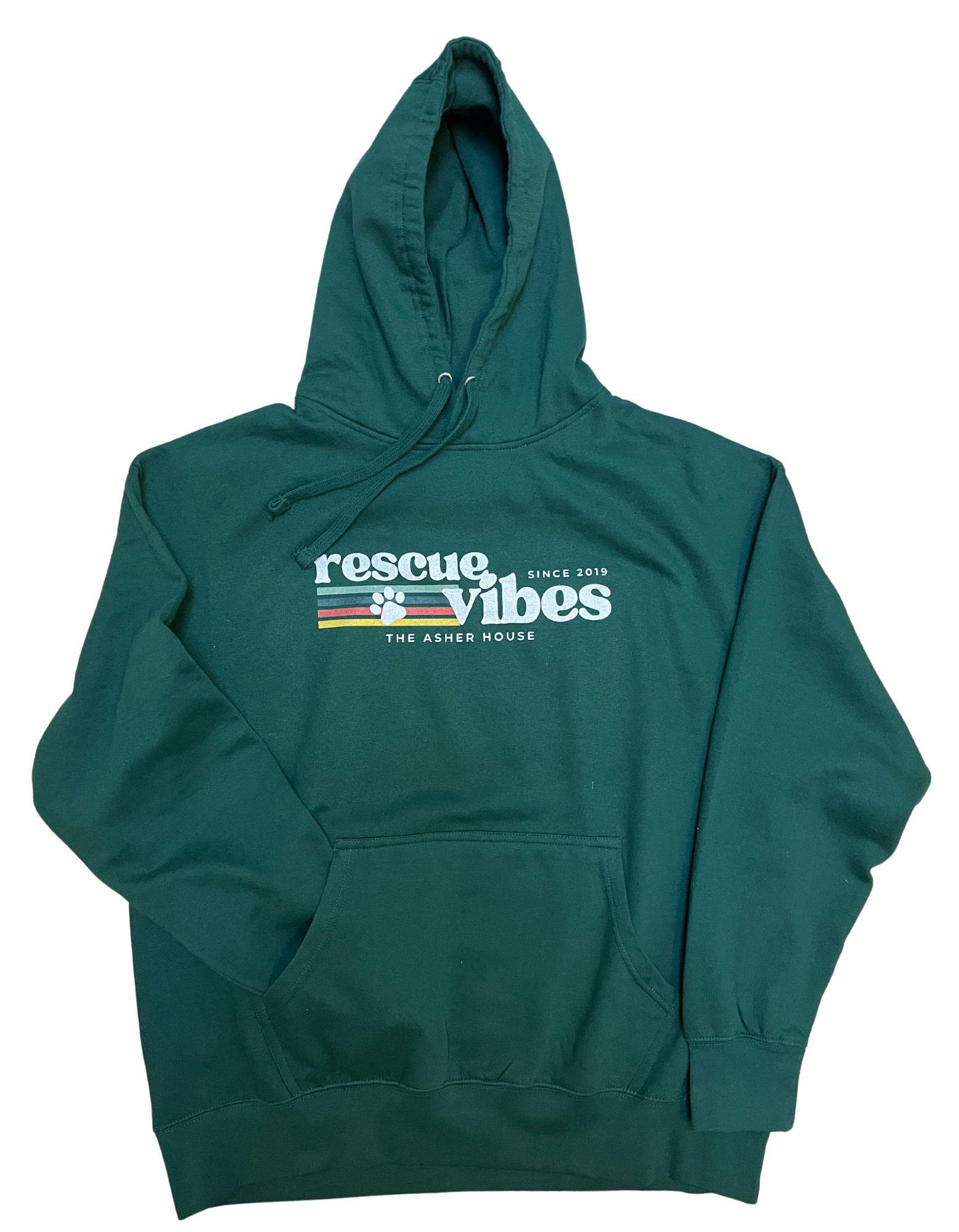 New! 'Rescue Vibes' Graphic Hoodie- Up to 5XL