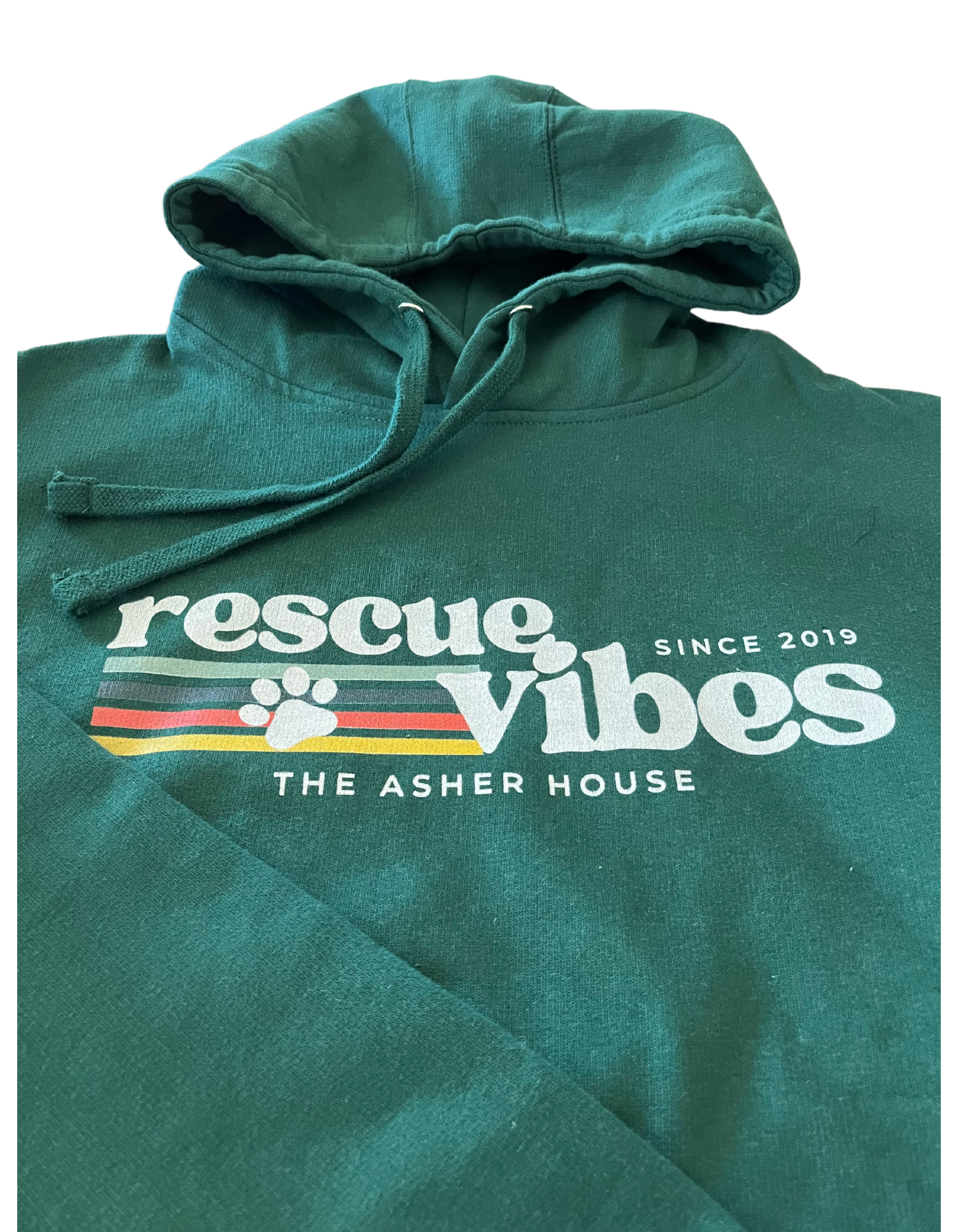 New! 'Rescue Vibes' Graphic Hoodie- Up to 5XL