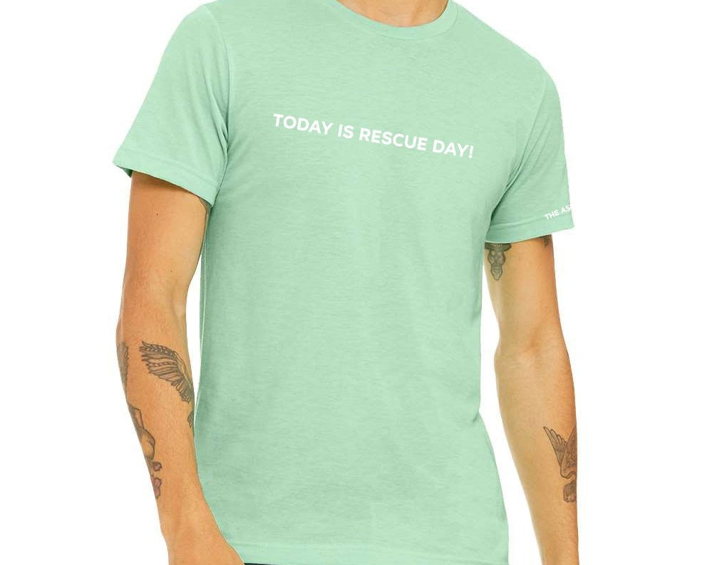 "Today is Rescue Day" Unisex T-Shirt